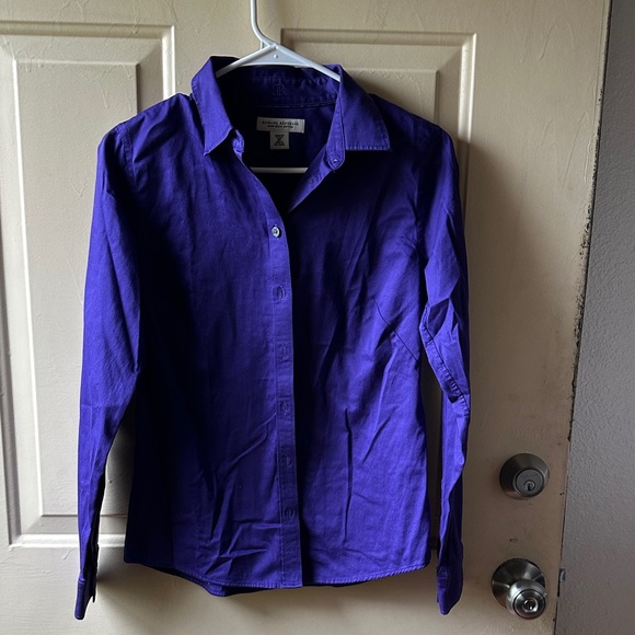 Banana Republic Tops - Banana Republic Women's Vibrant Purple Blouse